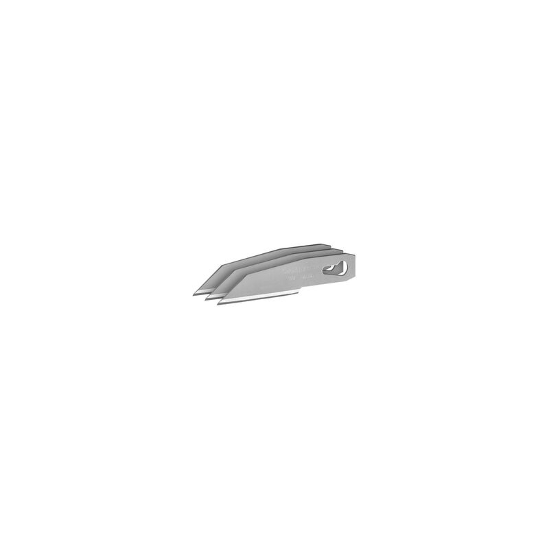 LAME DE SCALPEL DROITE 5901 - CARTE 3 LAMES