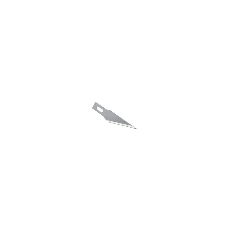 LAME DE SCALPEL HOBBY A ANGLE AIGU - CARTE DE 5 LAMES