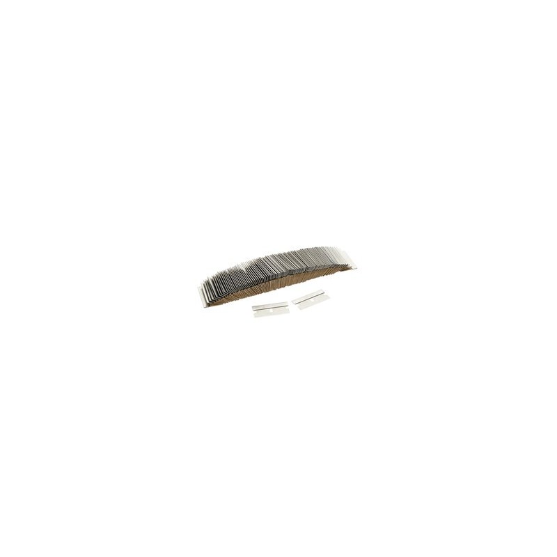 LAMES DE GRATTE-VITRES METAL - BOITE 100 LAMES