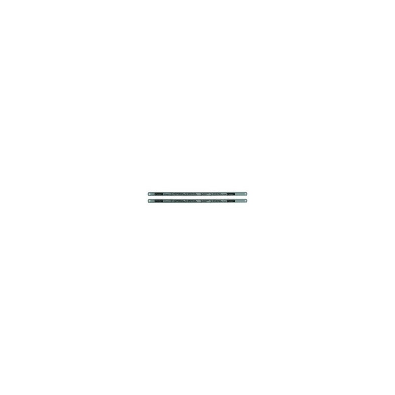 LAME DE SCIE A METAUX - CARTE 2 LAMES FLEXIBLE LION 10 DENTS