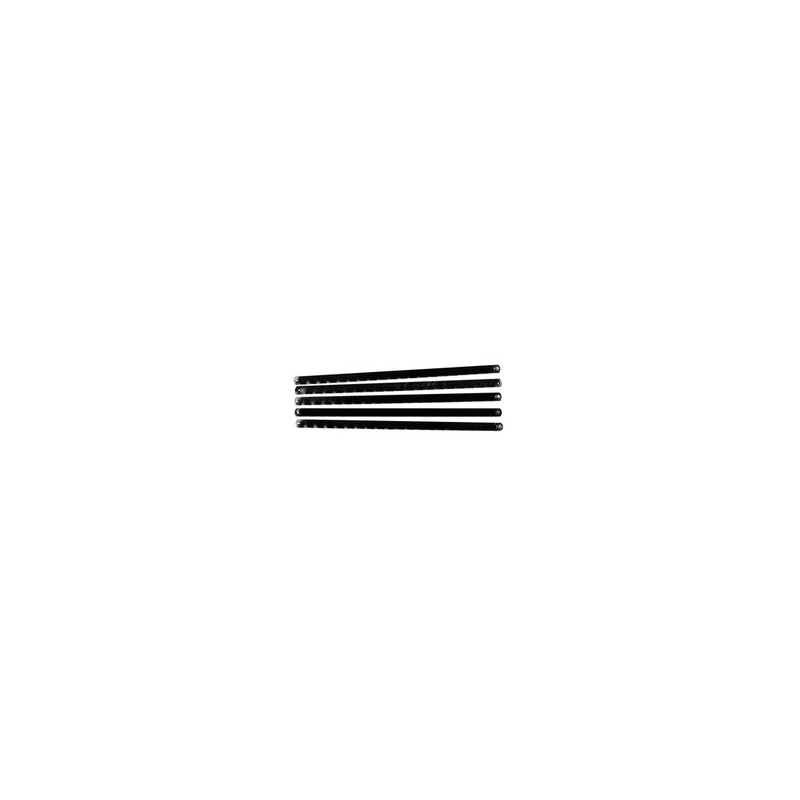 LAME POUR SCIE A METAUX JUNIOR 150MM - CARTE 5 LAMES