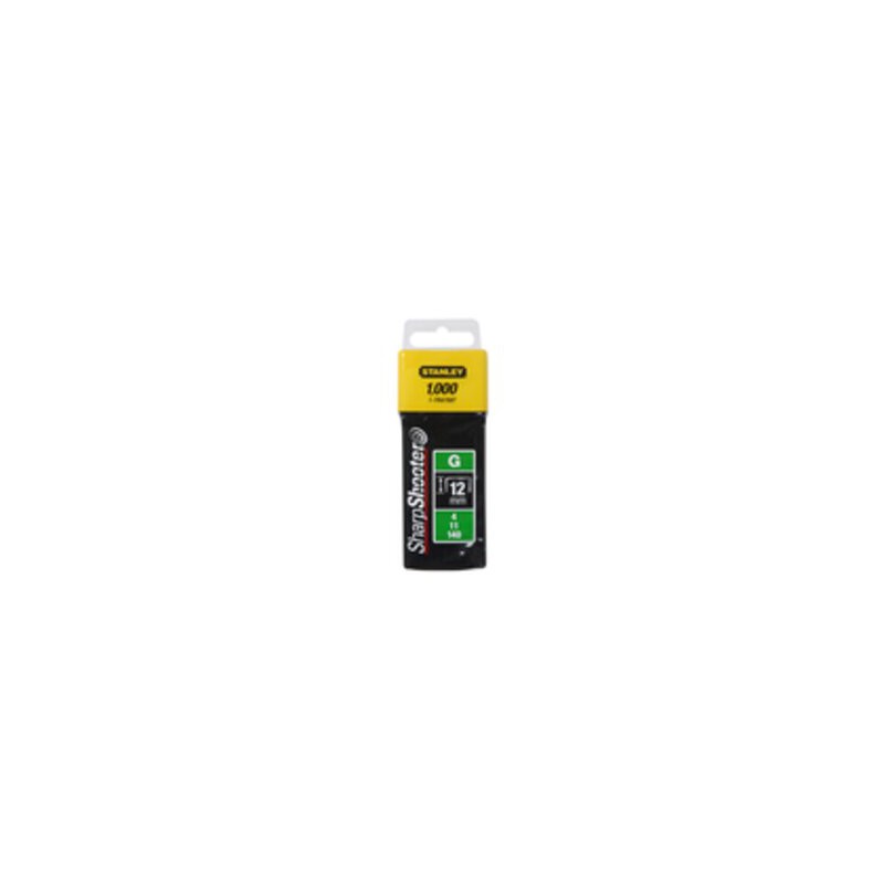 AGRAFES 12MM TYPE G - BOITE DE 1000PCS