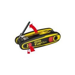 CLE MALE SUR SUPPORT VERROUILLABLE - JEU DE 8PCS FATMAX