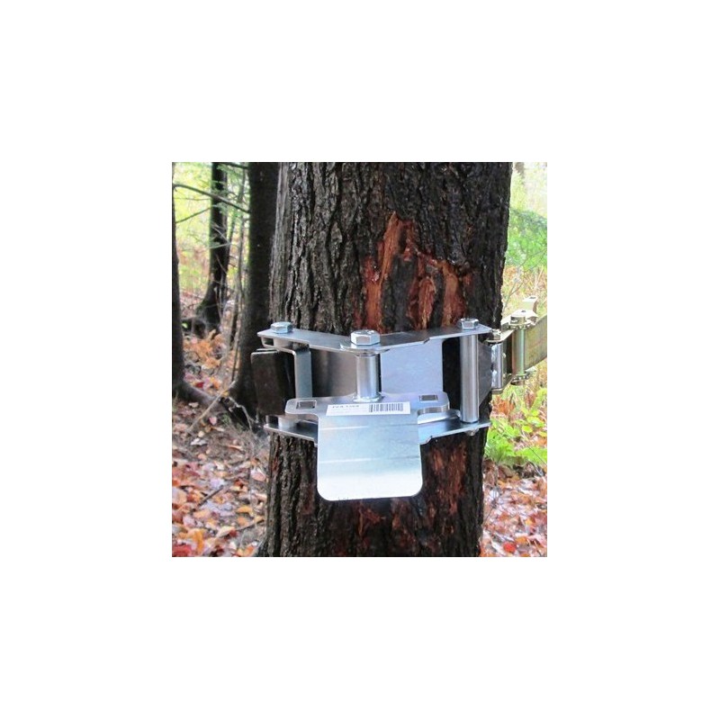 Support d'ancrage de treuil pour arbres avec courroie 50mm x 3m