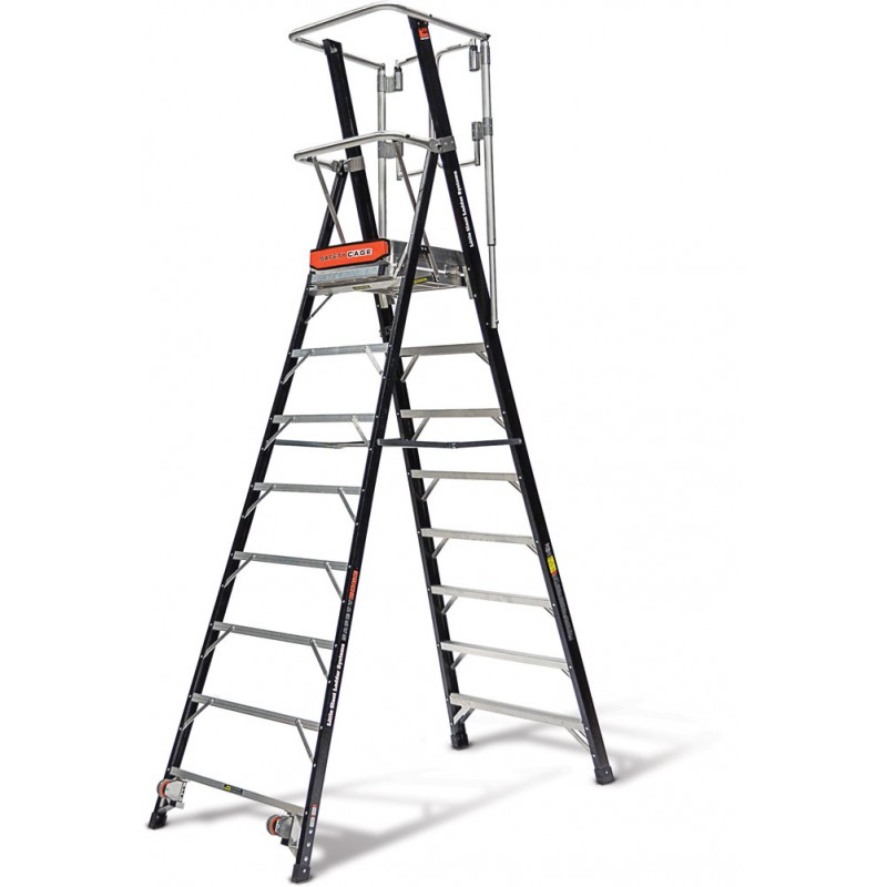 Plateforme isolante SAFETY CAGE LITTLE GIANT 8 marches